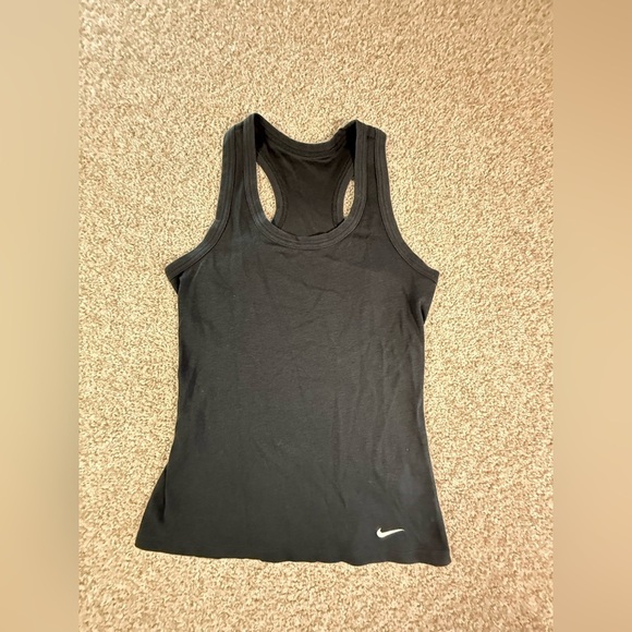 Nike Tops - Nike Dri-FIT Black Racerback Tank Top – Women’s Medium